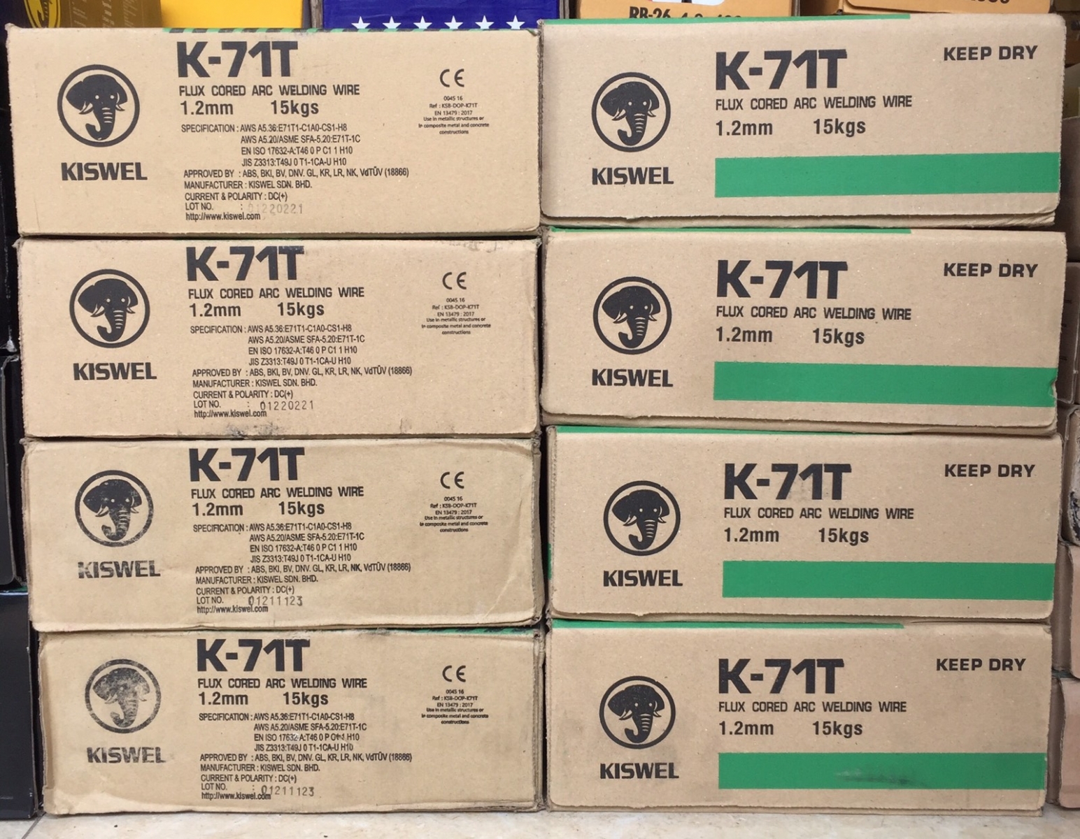 Que hàn Kiswel K-71T