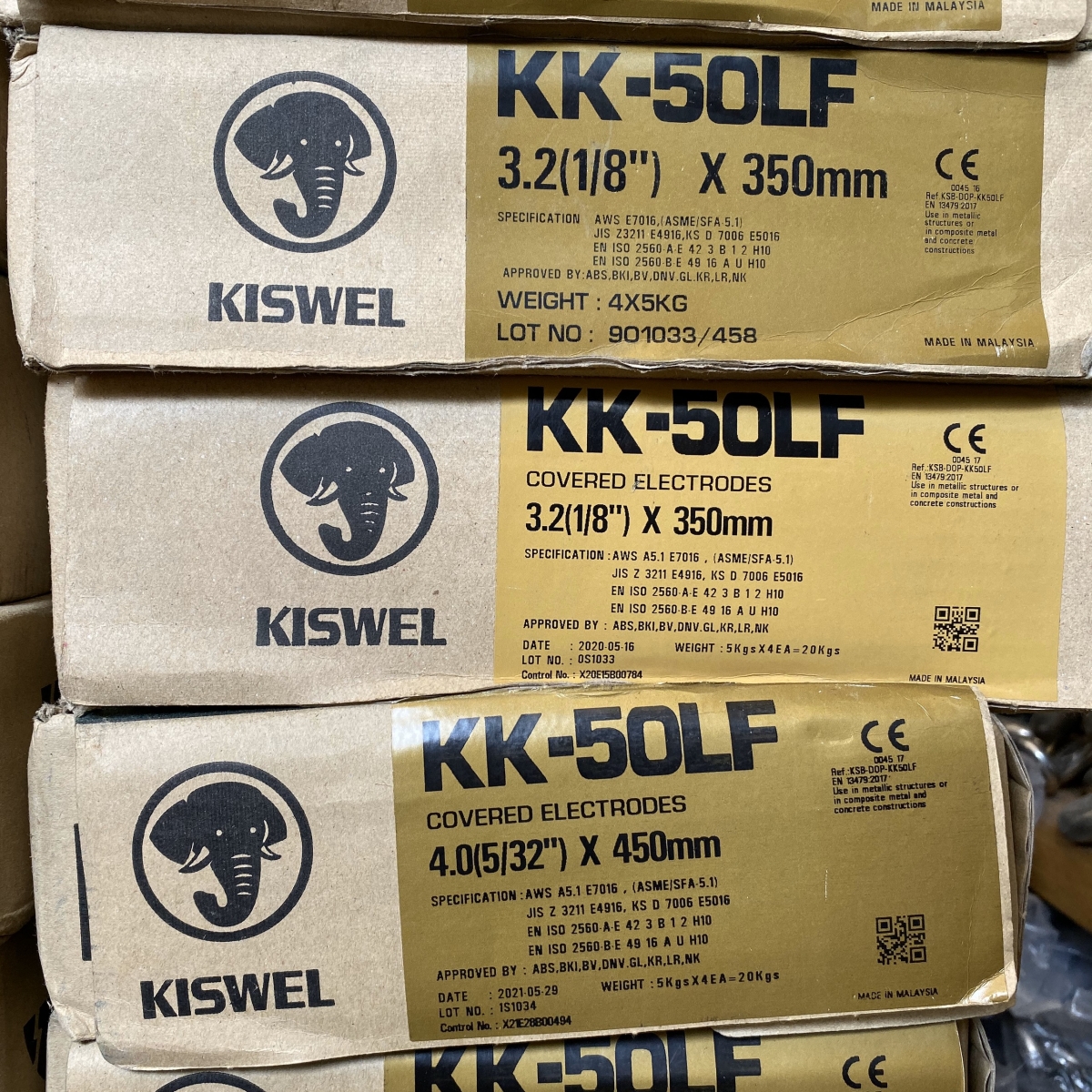Que hàn Kiswel 7016